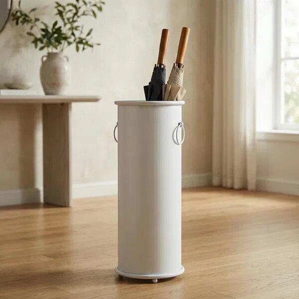 Mondex Stojan na deštníky CEDRA 49 cm bílý
