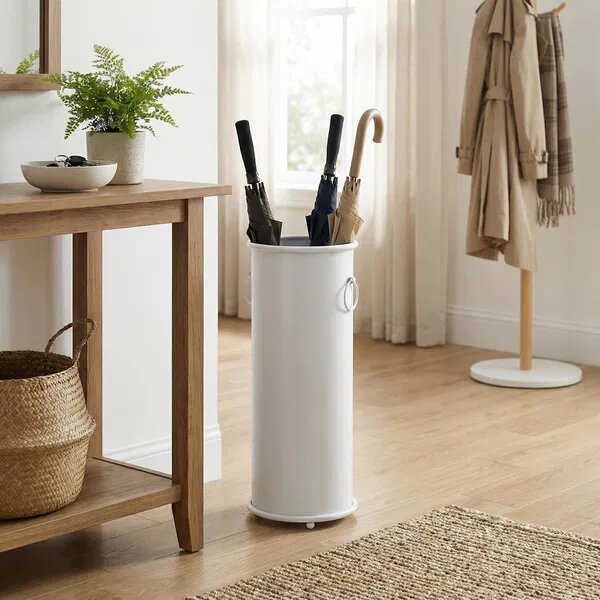 Mondex Stojan na deštníky CEDRA 49 cm bílý