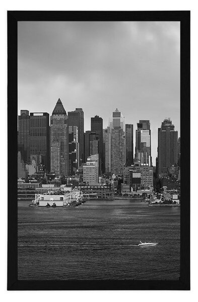 Plakát jedinečný New York v černobílém provedení