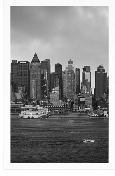 Plakát jedinečný New York v černobílém provedení