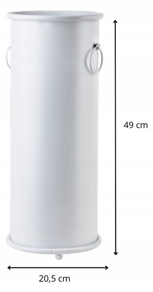 Mondex Stojan na deštníky CEDRA 49 cm bílý