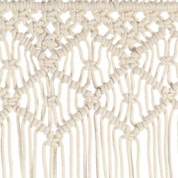 Macramé závěs 140 x 240 cm bavlna 323975