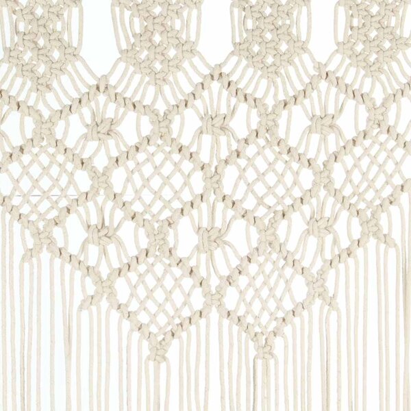 Macramé závěs 140 x 240 cm bavlna 323977