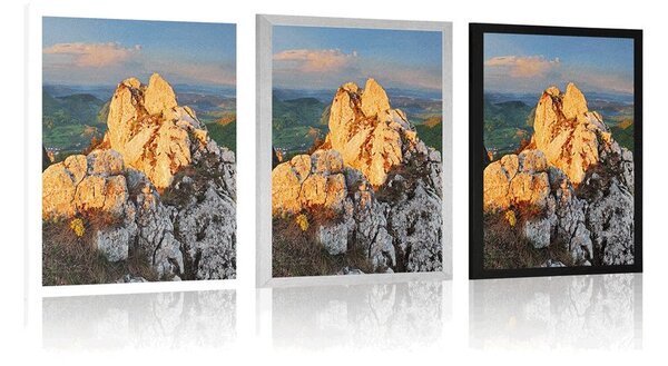 Plakát krásná Vršatská bradla na Slovensku