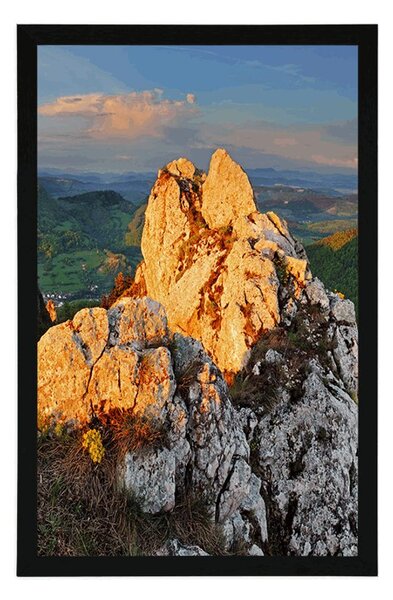Plakát krásná Vršatská bradla na Slovensku