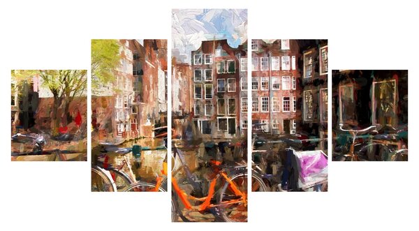 Obraz - Amsterdam (125x70 cm)