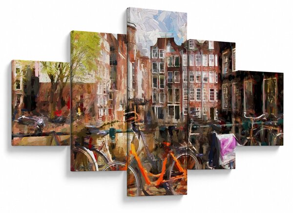 Obraz - Amsterdam (125x70 cm)