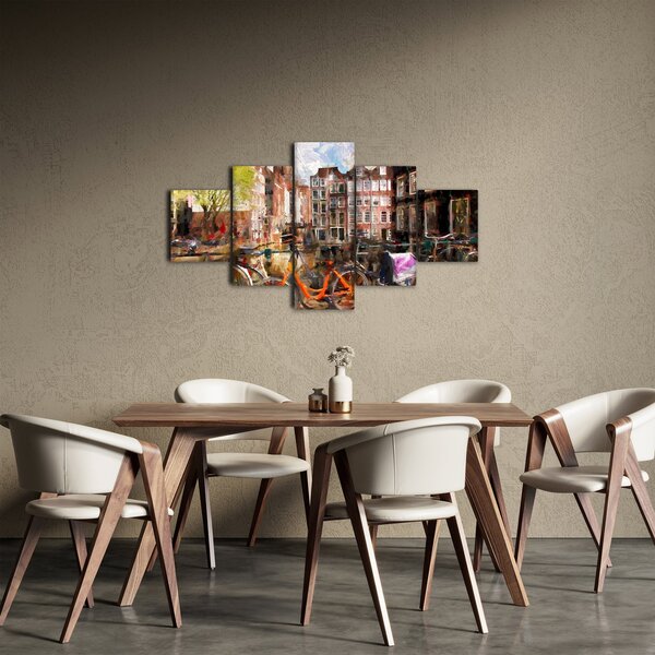 Obraz - Amsterdam (125x70 cm)