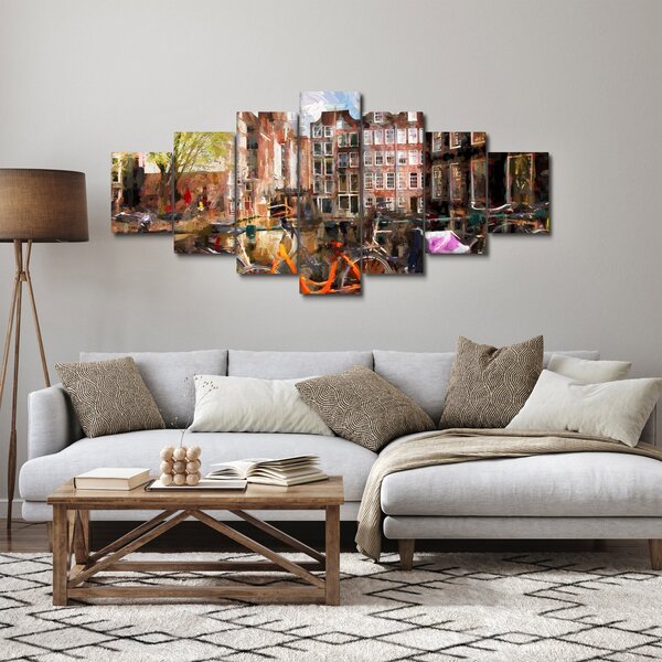 Obraz - Amsterdam (210x100 cm)