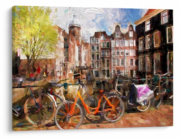 Obraz - Amsterdam (70x50 cm)