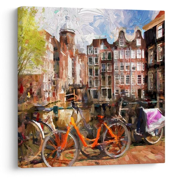 Obraz - Amsterdam (30x30 cm)