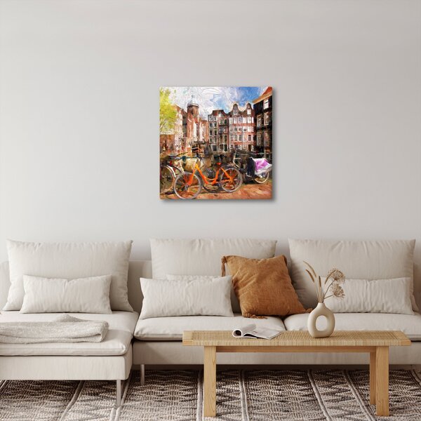 Obraz - Amsterdam (30x30 cm)
