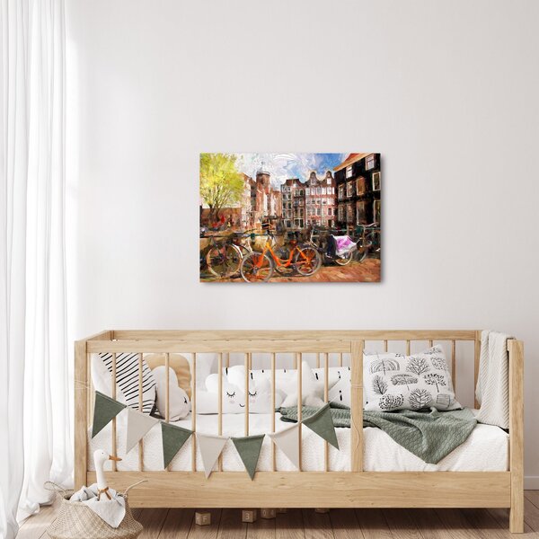 Obraz - Amsterdam (70x50 cm)