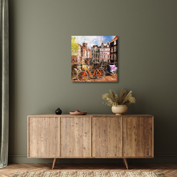 Obraz - Amsterdam (30x30 cm)