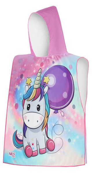 NAR20 UNICORN RUČNÍK - PONČO Z MIKROVLÁKNA NILS AQUA