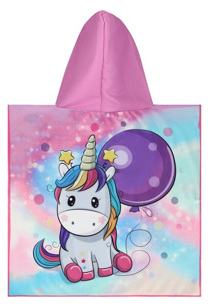 NAR20 UNICORN RUČNÍK - PONČO Z MIKROVLÁKNA NILS AQUA
