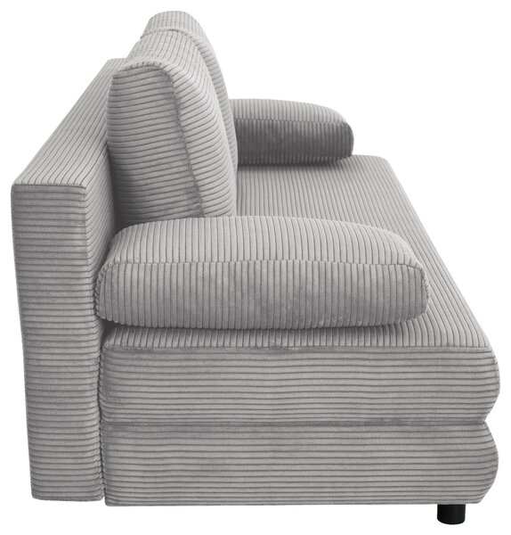 ROZKLÁDACÍ POHOVKA, textil, šedá home24 - Rozkládací sedačky