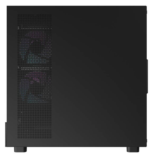 Počítačová skříň Darkflash DPX90 (černá) + 3 ventilátory