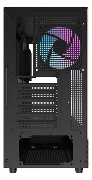 Počítačová skříň Darkflash DPX90 (černá) + 3 ventilátory