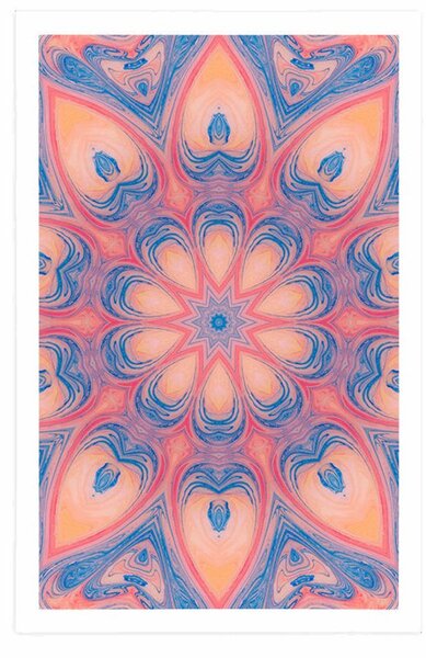 Plakát hypnotická Mandala