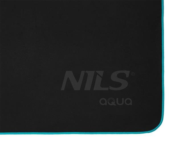 NAR13 ČERNÝ/MODRÝ RUČNÍK Z MIKROVLÁKNA NILS AQUA