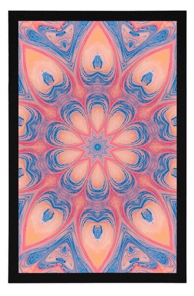 Plakát hypnotická Mandala