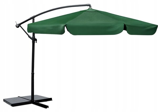 Zahradní slunečník skládací 6dílný 350 cm s obalem Plonos PL-880