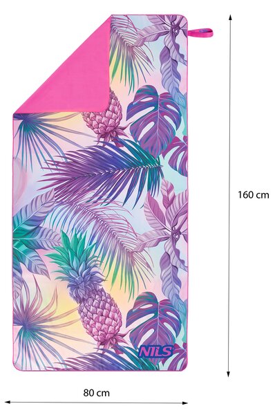 NCR14 ANANAS RUČNÍK Z MIKROVLÁKNA NILS CAMP