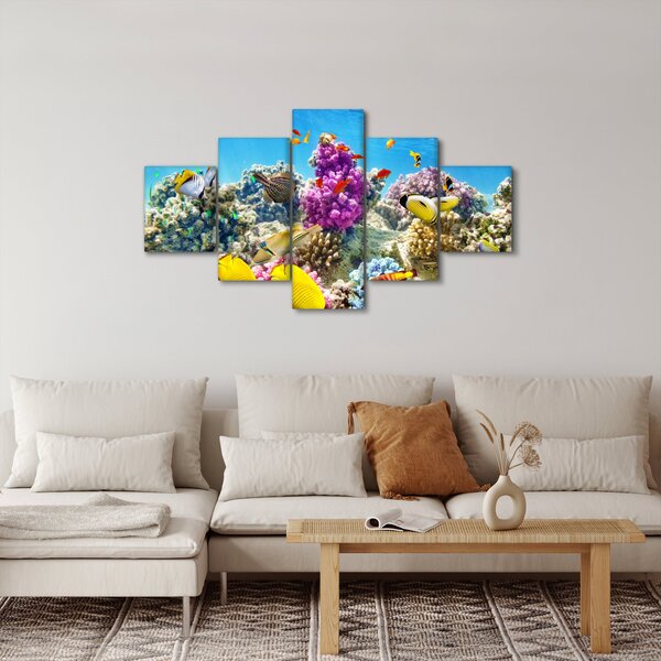 Obraz - Mořský svět (125x70 cm)