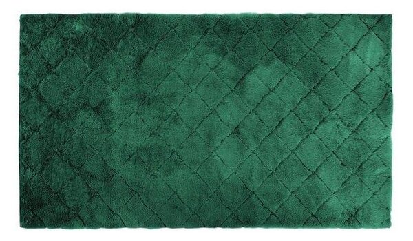 Koupelnová předložka OSLO Protiskluzová tmavě zelená Rozměr: 50x75 cm