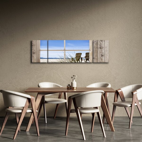 Obraz - Výhled oknem (170x50 cm)