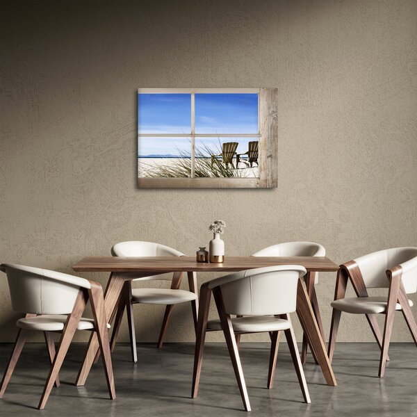 Obraz - Výhled oknem (70x50 cm)