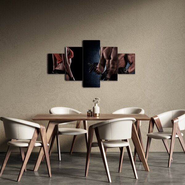 Obraz - Fitness (125x70 cm)