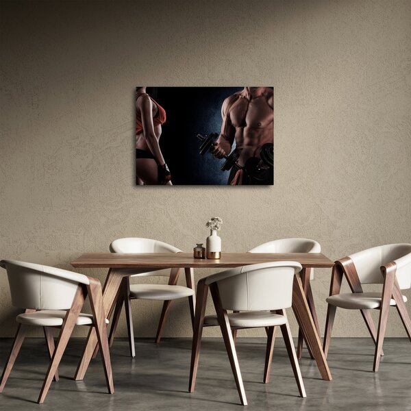 Obraz - Fitness (70x50 cm)