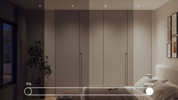 Philips LED bodové svítidlo GU10, sada s RGB žárovkou, černá, 3 režimy