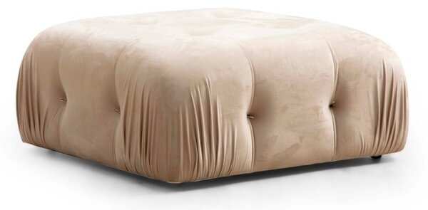 Hanah Home Taburet Bubble 95 cm samet krémový