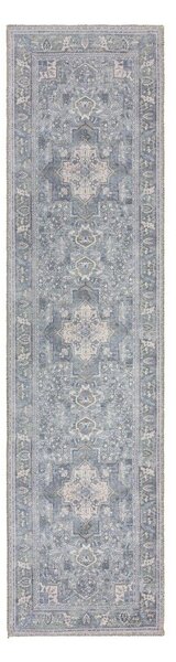 Zelený pratelný běhoun s příměsí recyklovaných vláken 60x230 cm Windsor – Flair Rugs