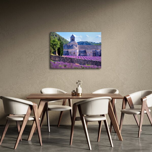 Obraz - Levandulové pole (70x50 cm)