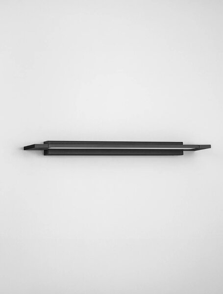 Designové nástěnné svítidlo Livo 56 Černá
