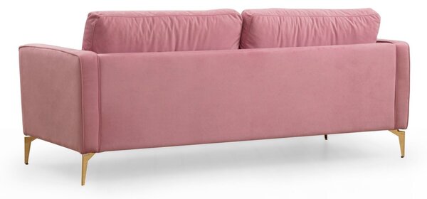 Hanah Home Třímístná pohovka Rome 215 cm růžová