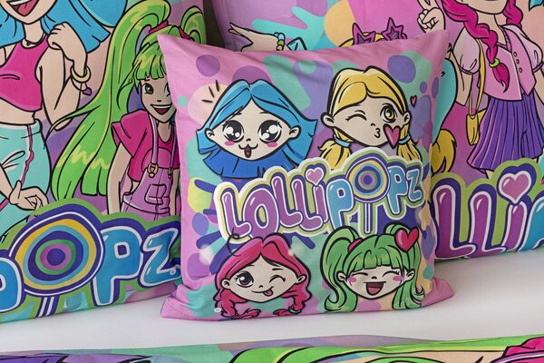 Povlečení Lollipopz Bavlna deluxe 1x 140/200, 1x 70/90