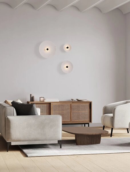 Designové nástěnné svítidlo Velina 30 Bílá