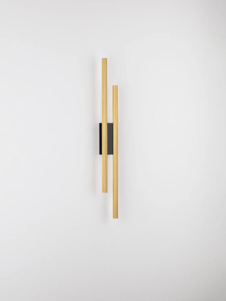 Designové nástěnné svítidlo Brillia Zlatá