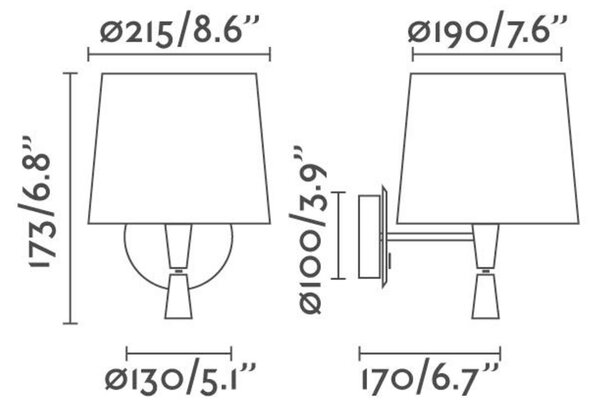 FARO SAMBA černá/skládaná zelená nástěnná lampa se čtecí lampičkou
