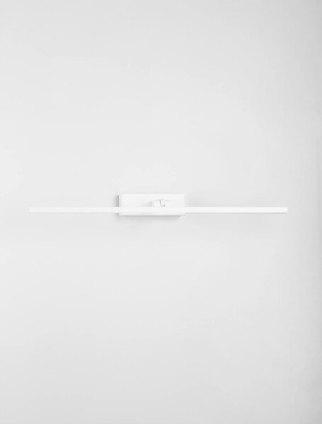 Minimalistické nástěnné svítidlo Marel 68 bílé – Bílá