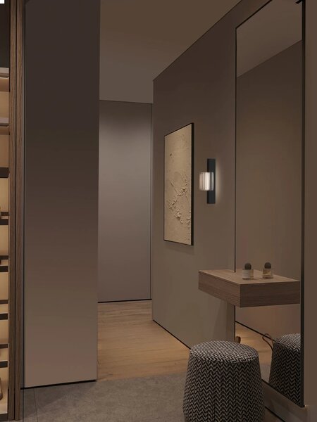 Designové nástěnné svítidlo Glovia 25 Černá