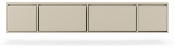 Závěsná čtyřdveřová TV skříňka Zolia 180 cm - kašmír
