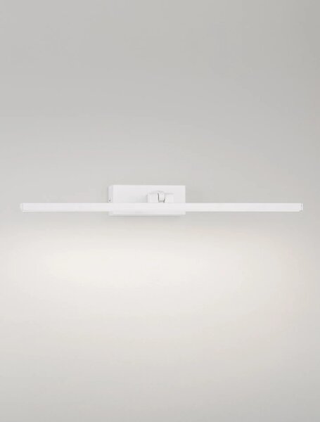 Minimalistické nástěnné svítidlo Marel 50 bílé – Bílá