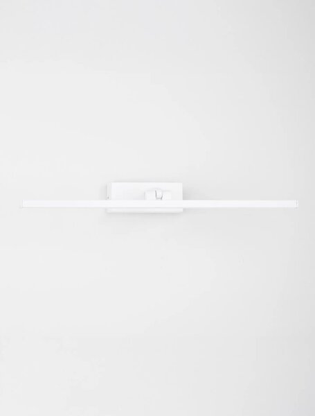 Minimalistické nástěnné svítidlo Marel 50 bílé – Bílá