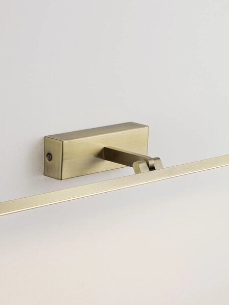 Minimalistické nástěnné svítidlo Marel 68 zlaté – Zlatá